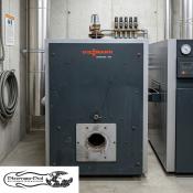 Kocioł Viessmann Vitoplex 100 1400 kW – z palnikiem i sterowaniem | olej/gaz