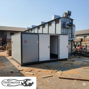 Mobilna Kotłownia Kontenerowa 450kW - Wynajem