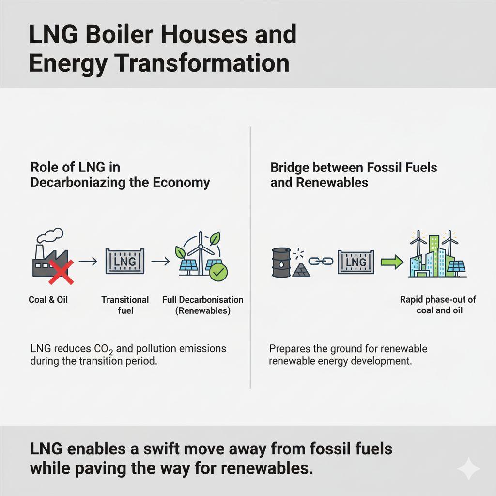 Kotłownie LNG a transformacja energetyczna