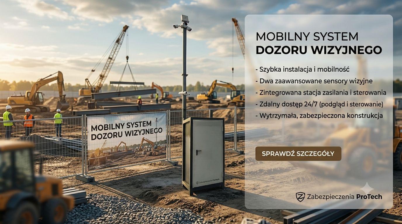 Mobilny System Dozoru Wizyjnego – Inteligentna Ochrona Twojego Terenu