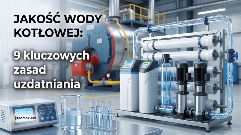 Jakość wody kotłowej – 9 kluczowych zasad uzdatniania