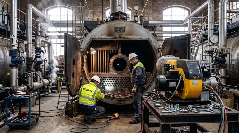 Regeneracja kotła przemysłowego – 5 sposobów na modernizację