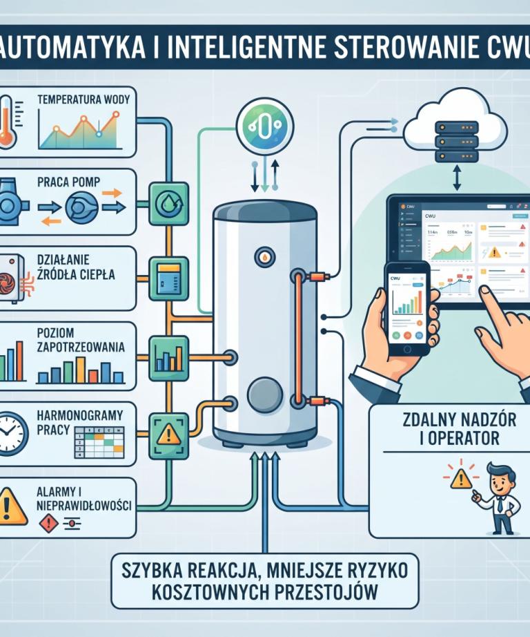 Automatyka i inteligentne sterowanie CWU