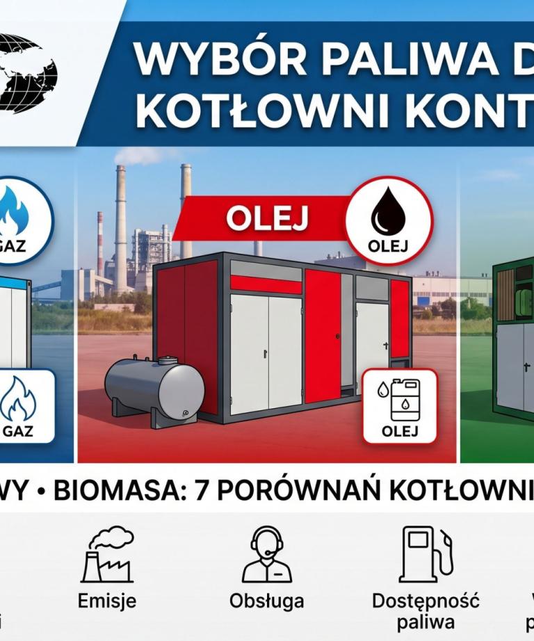 Gaz, olej czy biomasa – porównanie kosztów