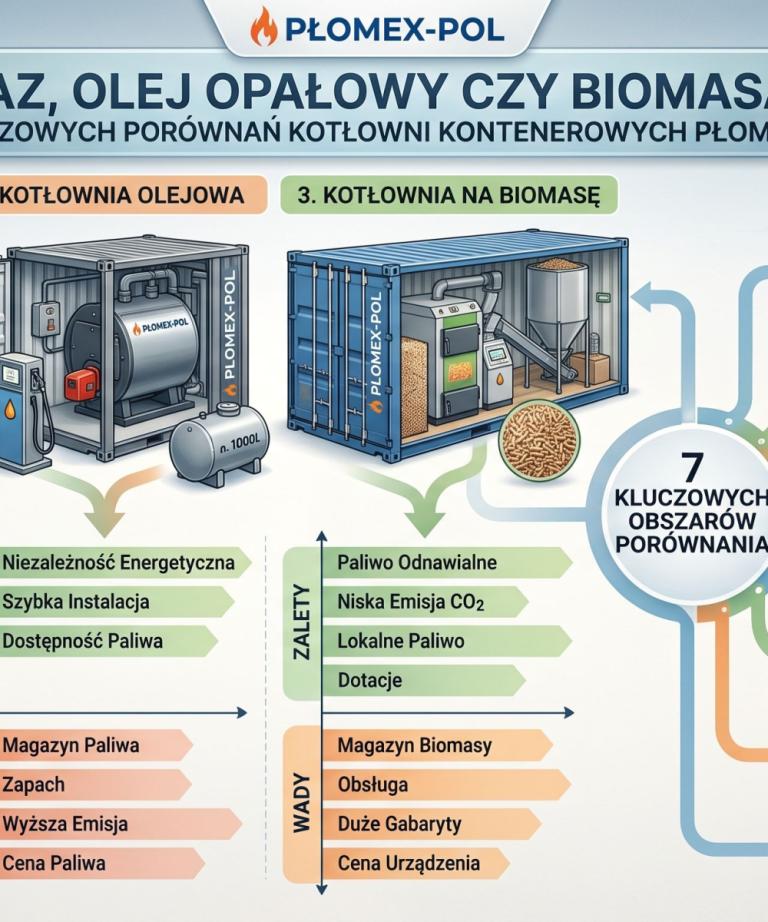 Mobilność – przewaga kotłowni kontenerowej