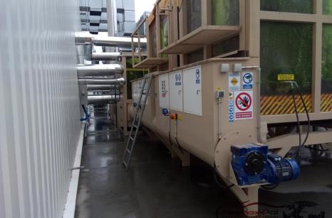 Kotłownia kontenerowa na biomasę 980 kW | Ogrzewanie Hal