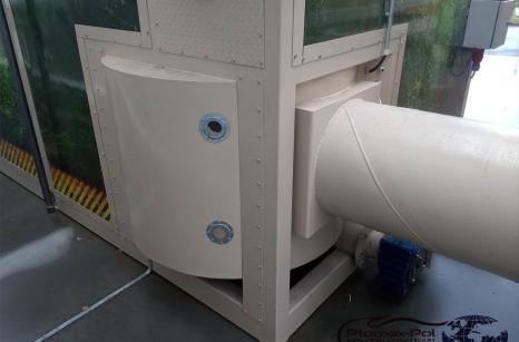 Kotłownia kontenerowa na biomasę 980 kW | Ogrzewanie Hal