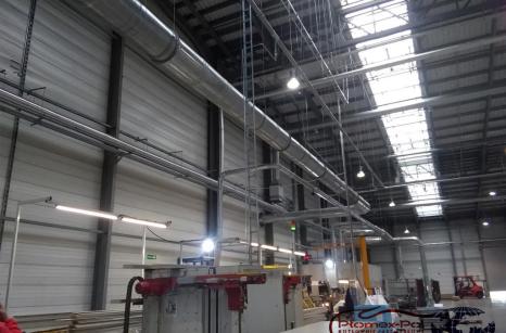 Kotłownia kontenerowa na biomasę 980 kW | Ogrzewanie Hal