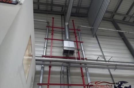 Kotłownia kontenerowa na biomasę 980 kW | Ogrzewanie Hal