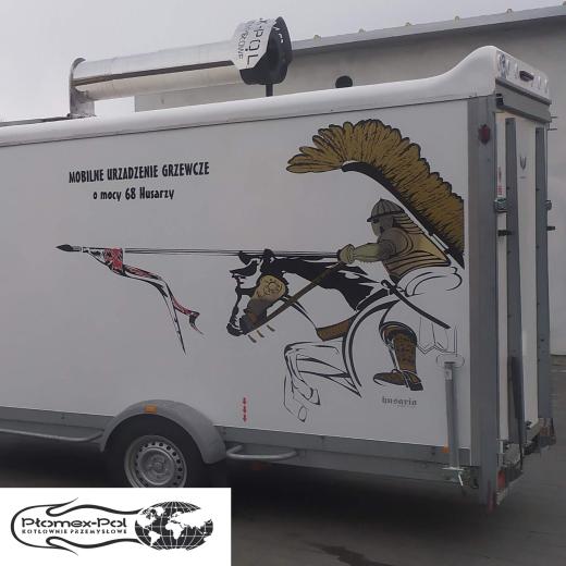 Wynajem kotłowni mobilnej 285 kW – ogrzewanie awaryjne | Cała Polska