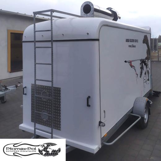 Wynajem kotłowni mobilnej 285 kW – ogrzewanie awaryjne | Cała Polska