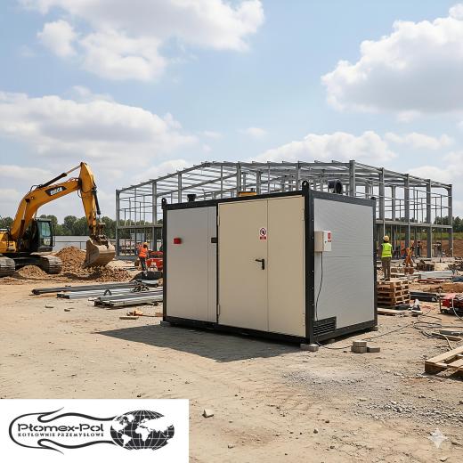 Kotłownia Kontenerowa VIESSMANN o Mocy 200KW na Olej Opałowy