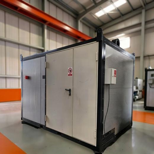 Wynajem kotłowni kontenerowej na olej opałowy 250 kW