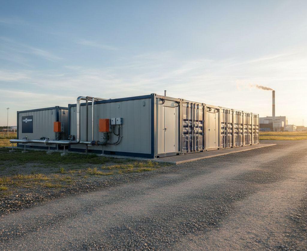 Kotłownia kontenerowa Viessmann