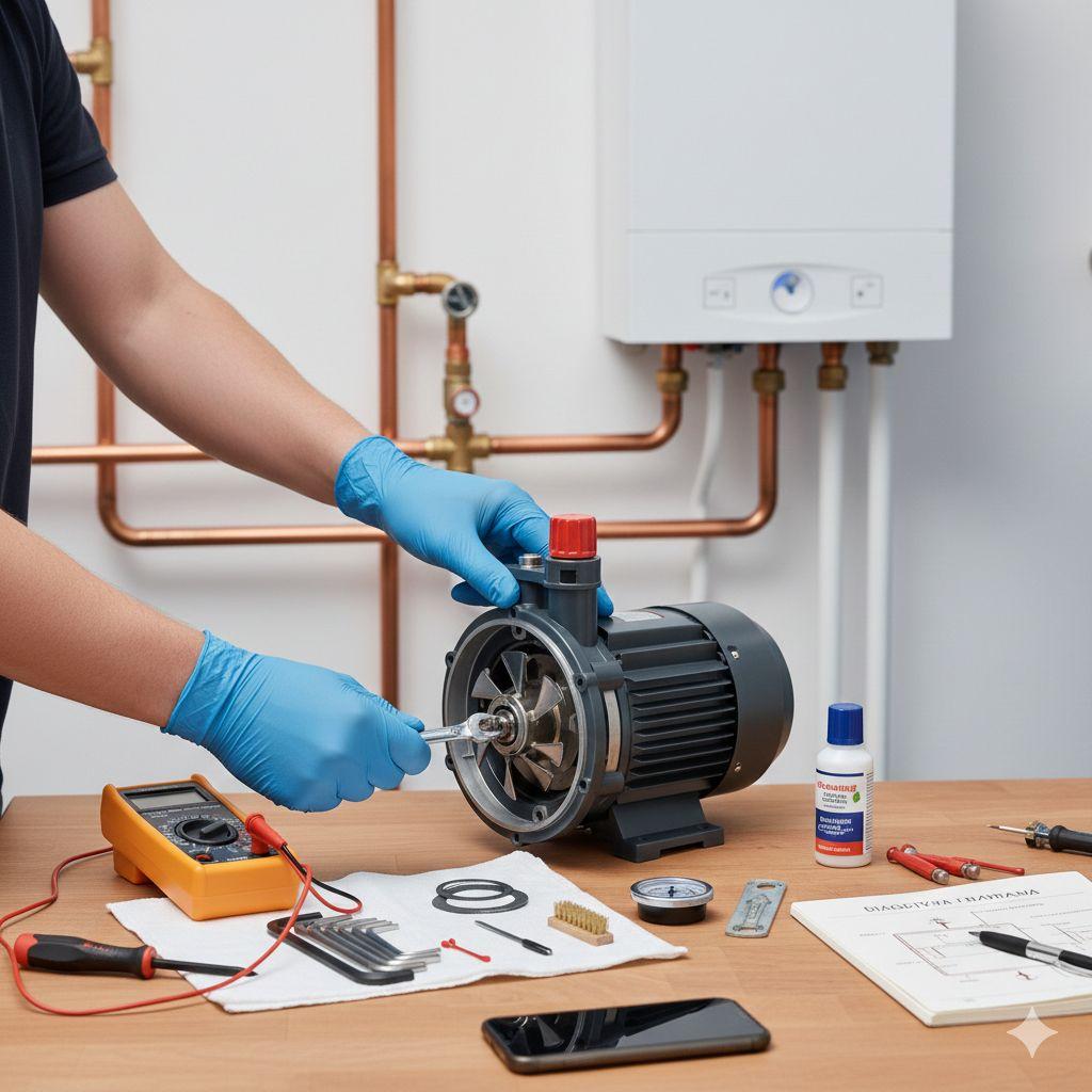 Naprawa pompy obiegowej CO – co da się zrobić?