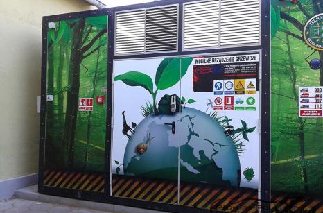 Kotłownia Kontenerowa na Pellet z Glikolem | Ogrzewanie Hal | Piła