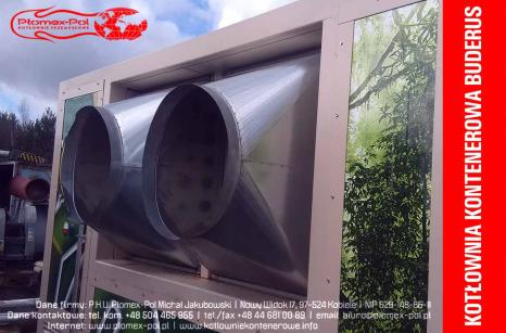 Kotłownia kontenerowa z ekonomizerem