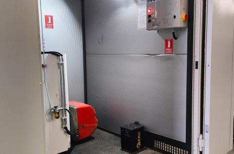 Wynajem Kotłowni Kontenerowej 200kW | wnętrze dla obsługi